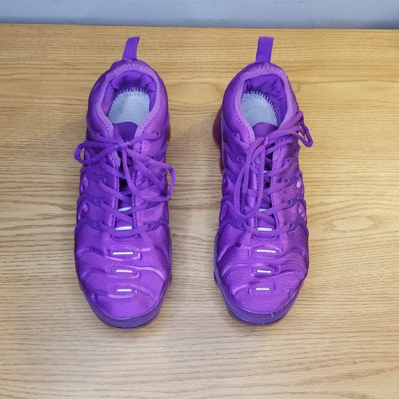 Nike Vapormax Men's Size 9.5 Purple Running Shoes Sneakers 924453-169 - Picture 3 of 6